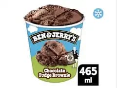 Ben & Jerry's Chocolate Fudge Brownie Ice Cream Tub 465ml